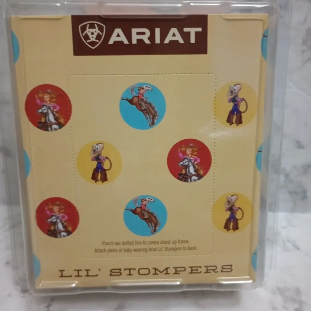 NIB Ariat Lil Stompers Baby Boots Size 6wks-3mnths